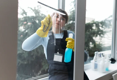 Nettoyage de vitres intérieures et extérieures à Quiers-sur-Bezonde